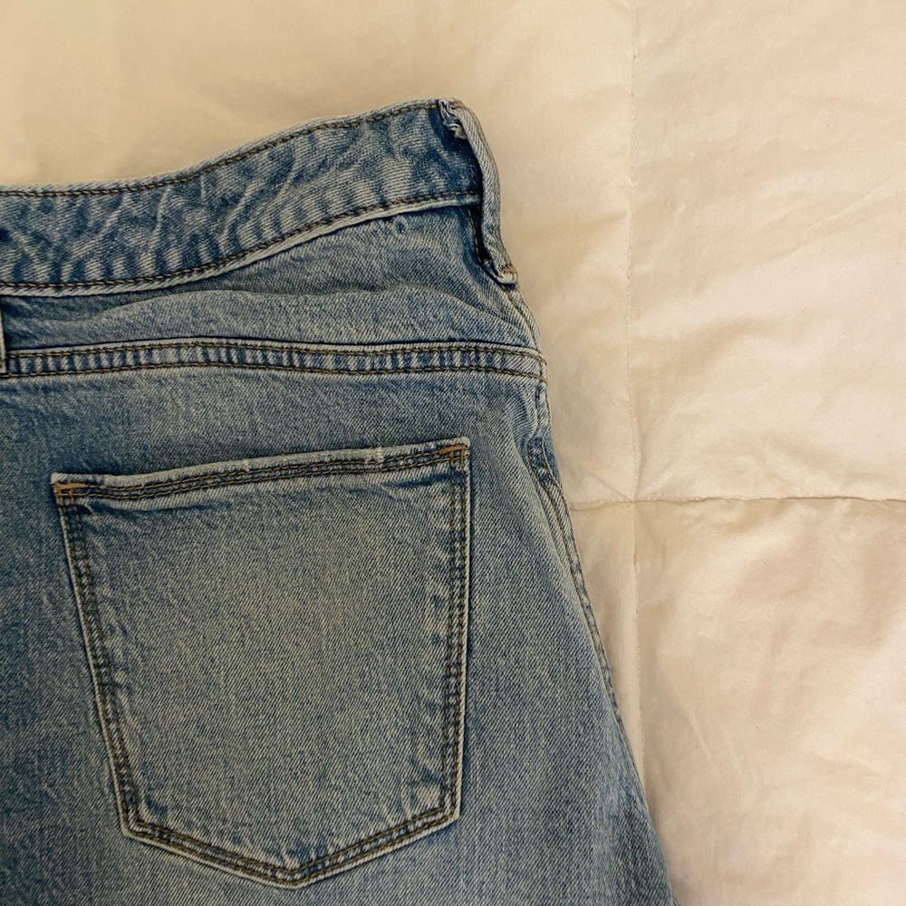 High Rise Jean Shorts - Picture 3 of 3